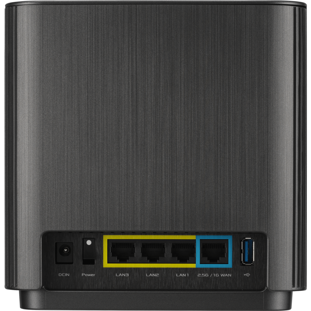 Mesh система ASUS ZenWiFi XT9 Black (2 шт.) - XT9(B-2-PK) - фото 4