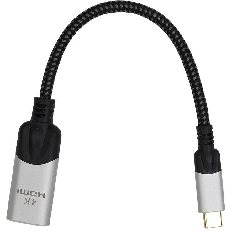 Переходник USB Type-C - HDMI, 0.15м, VCOM CU423MV-8K