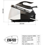 Парогенератор Polaris PSS9090K Turbo Steam (PSS 9090K)