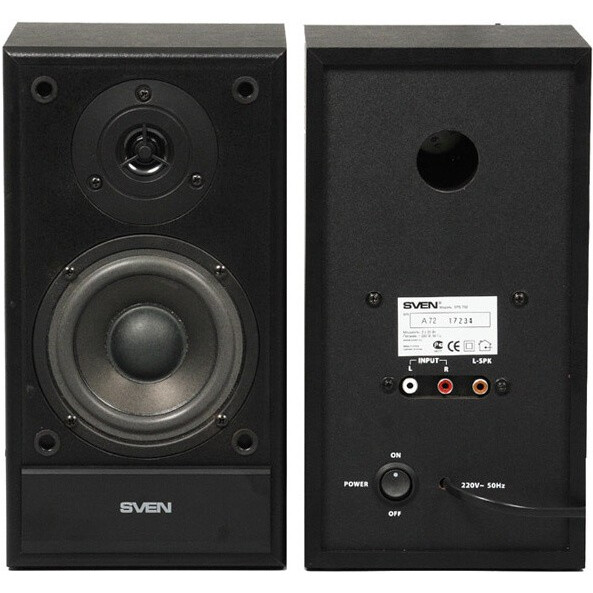 Колонки Sven SPS-702 Black Leather - SV-0120702BL/00929 - фото 3