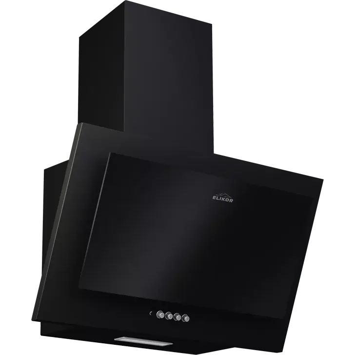 Вытяжка Elikor Коралл 50П-430-К3Д Black/Glass Black