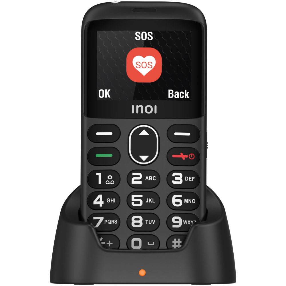 Телефон INOI 118B Black - 4660042757612/4660042759685