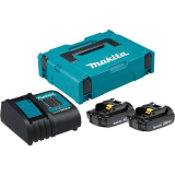 Зарядное устройство + АКБ Makita DC18SD + 2x BL1815N (197143-8)