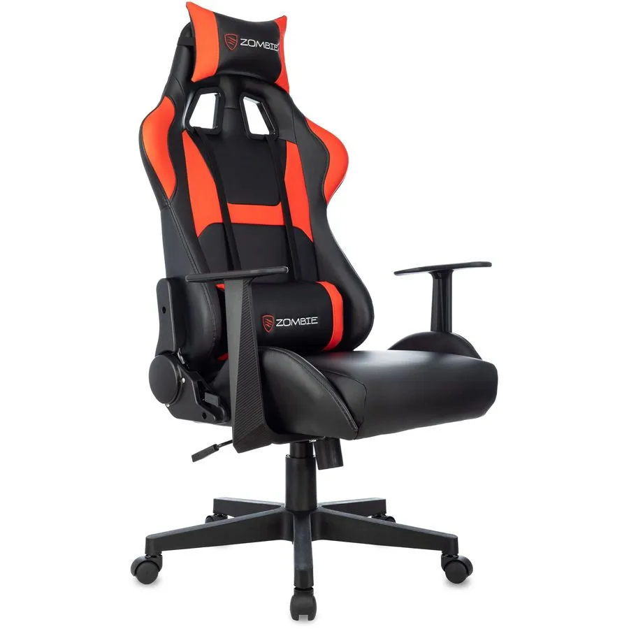 Игровое кресло Бюрократ Zombie Penta Black/Red