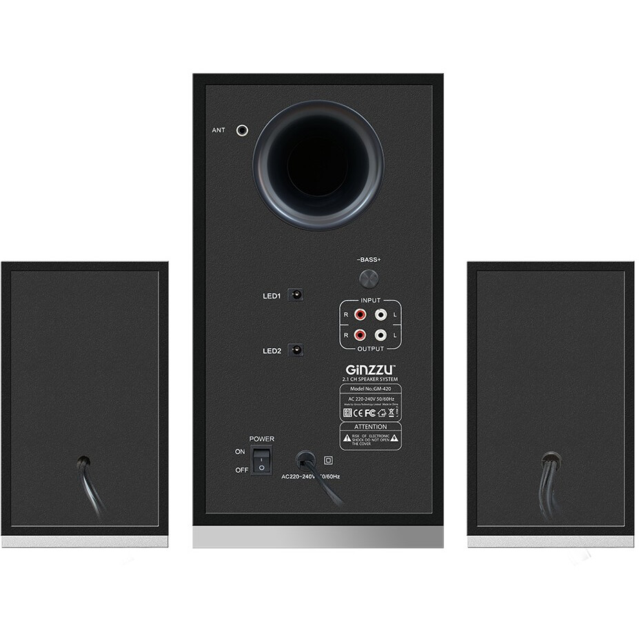 Колонки Ginzzu GM-420 - фото 2
