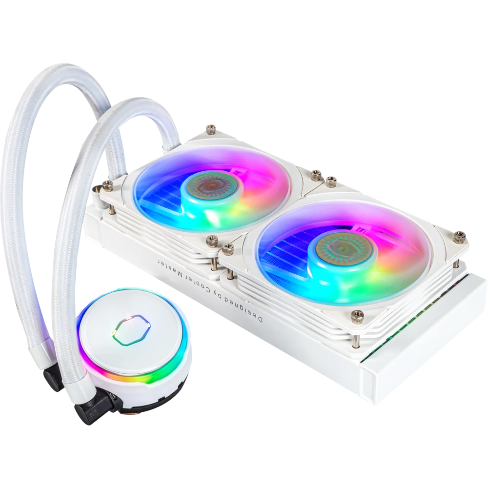 Система жидкостного охлаждения Cooler Master MasterLiquid PL240 Flux (MLY-D24M-A23PZ-RW) - фото 2