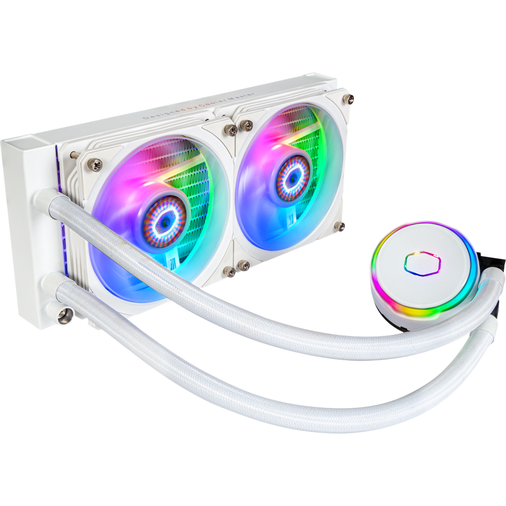 Система жидкостного охлаждения Cooler Master MasterLiquid PL240 Flux (MLY-D24M-A23PZ-RW) - фото 4