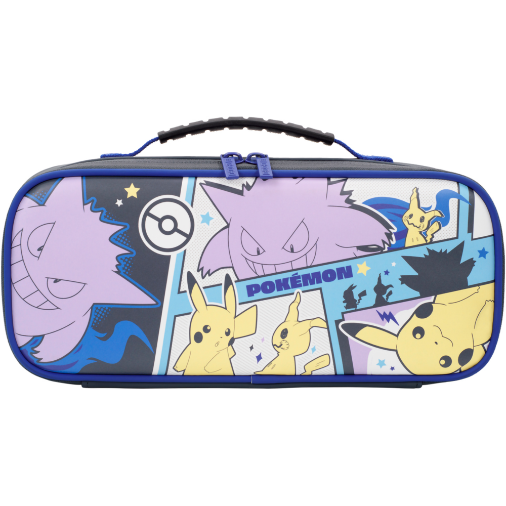 Защитный чехол Hori Cargo Pouch Compact Pikachu, Gengar & Mimikyu для Nintendo Switch