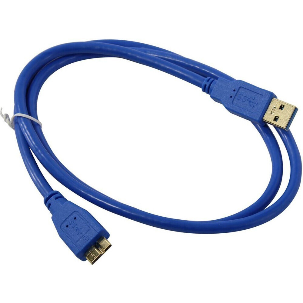 Кабель USB A (M) - microUSB 3.0 B (M), 1м, ExeGate EX-CC-USB3-AMmicroBM9P-1.0