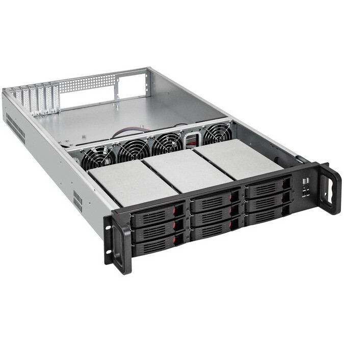 Серверный корпус ExeGate Pro 2U650-HS09/Redundant 2x550W - EX294279RUS - фото 3