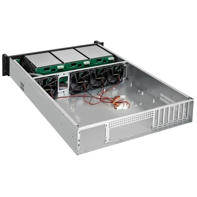 Серверный корпус ExeGate Pro 2U650-HS09/Redundant 2x550W - EX294279RUS - фото 4