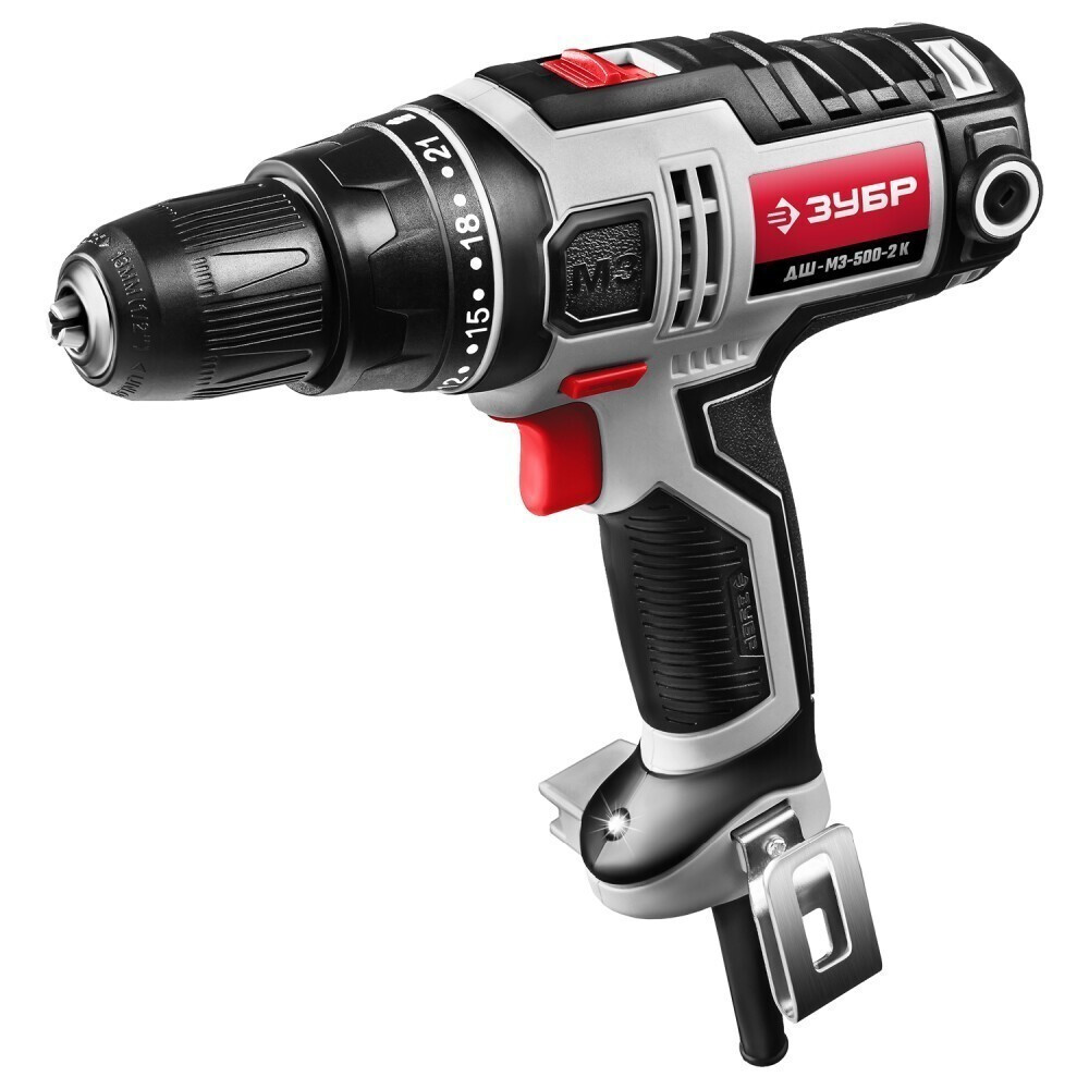 Дрель-шуруповёрт ЗУБР ДШ-М3-500-2 К - фото 2