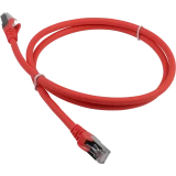 Патч-корд Lanmaster LAN-PC45/S6A-1.5-RD, 1.5м