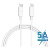 Кабель USB Type-C - USB Type-C, 1.5м, Xiaomi ZMI AL308E White