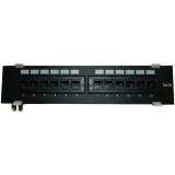 Патч-панель NEOMAX NM-PP-WM12P-UC5E-D-111-BK