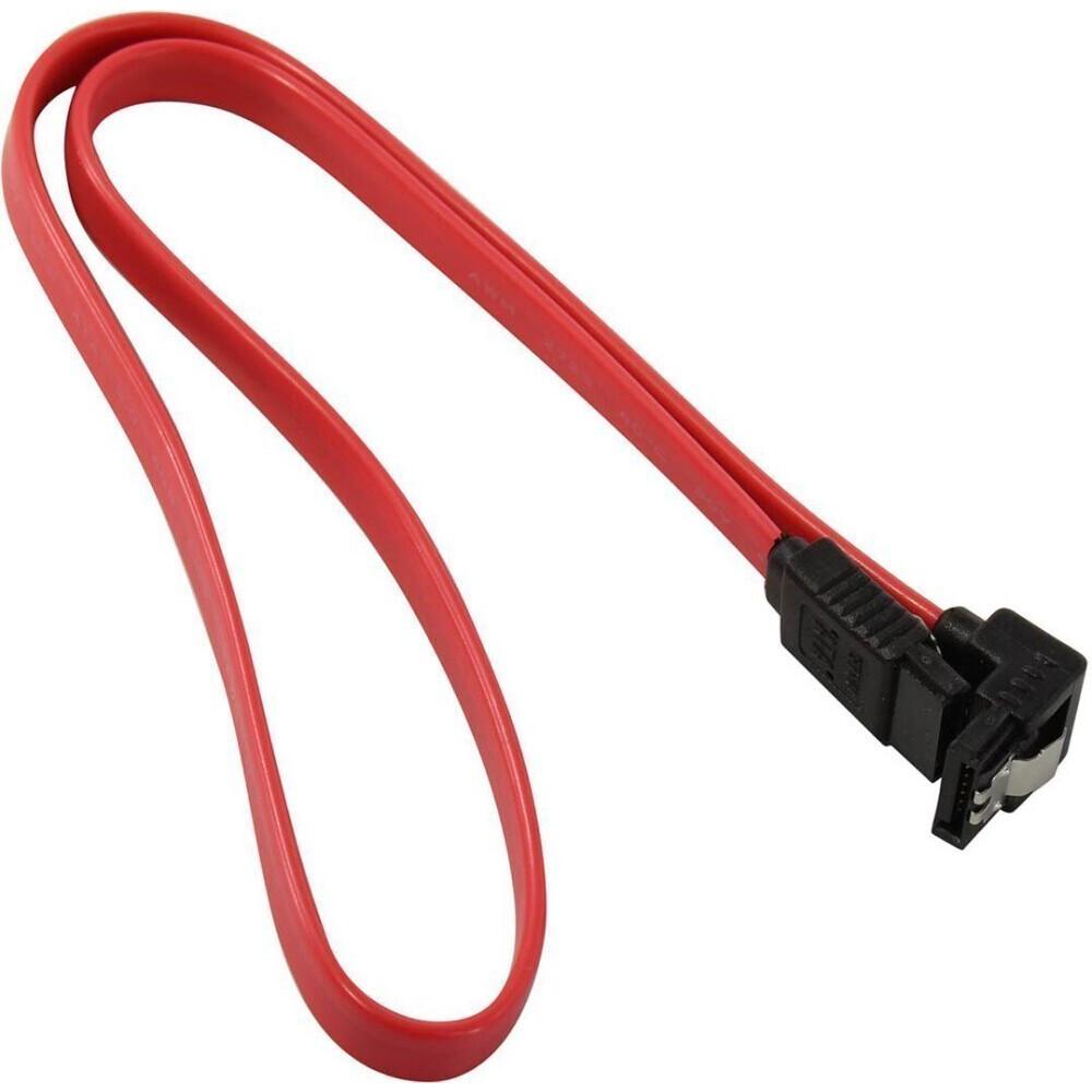 Кабель SATA - SATA, 0.5м, ExeGate EX-CC-SATA-DATA90-0.5L