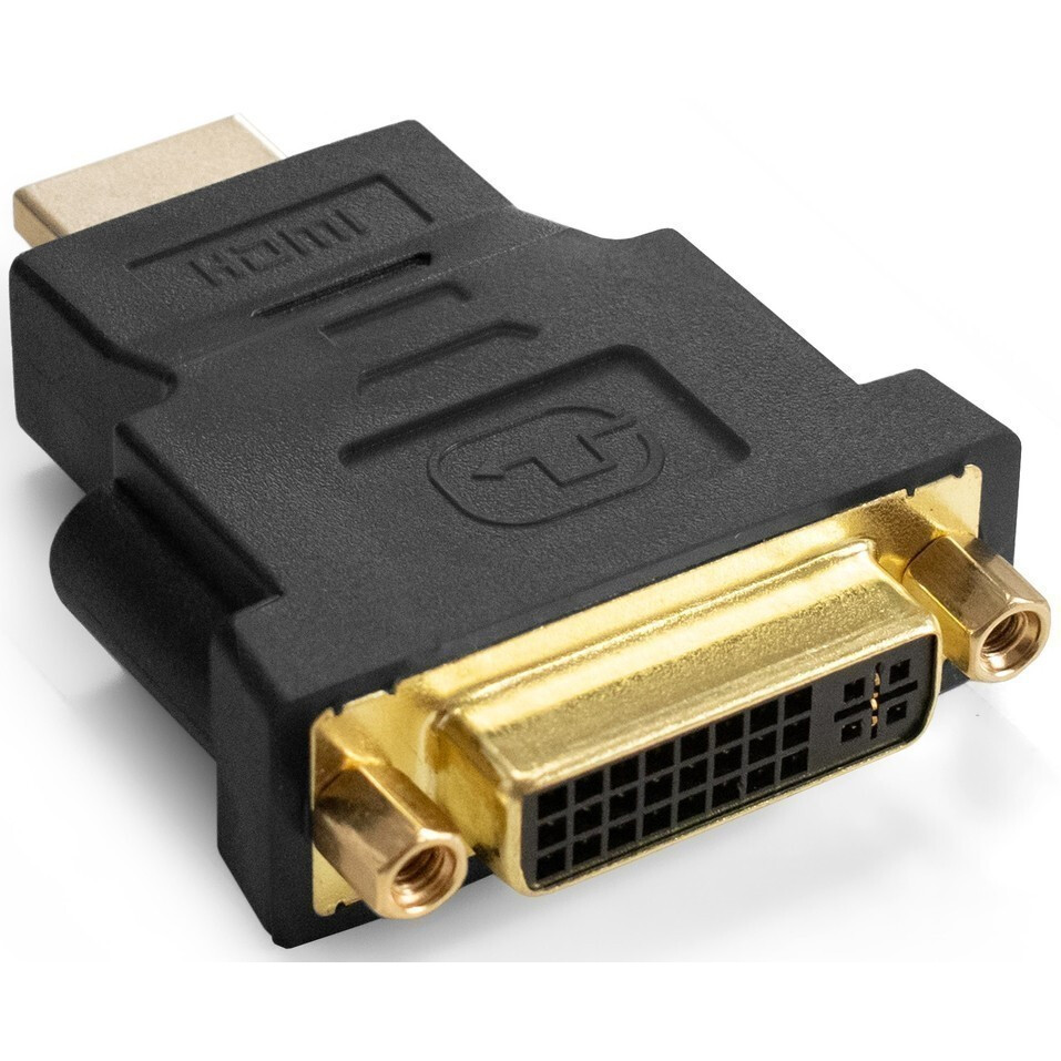 Переходник HDMI (M) - DVI (F), ExeGate EX-HDMI-DVI-3 - EX294729RUS