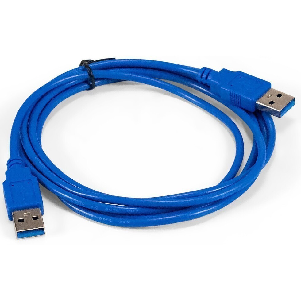 Кабель USB A (M) - USB A (M), 1.8м, ExeGate EX-CC-USB3-AMAM-1.8
