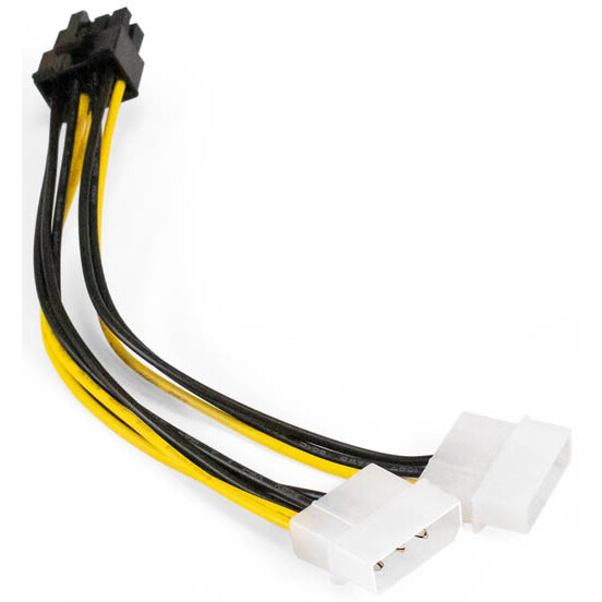 Переходник 2x Molex - PCI-E 8-pin, ExeGate EX-CC-PSU-62