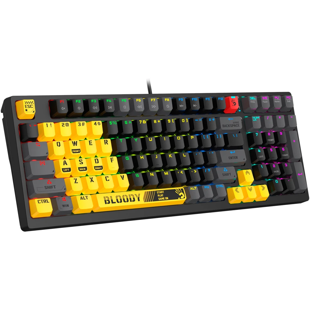 Клавиатура Bloody S98 Sports Lime - фото 2