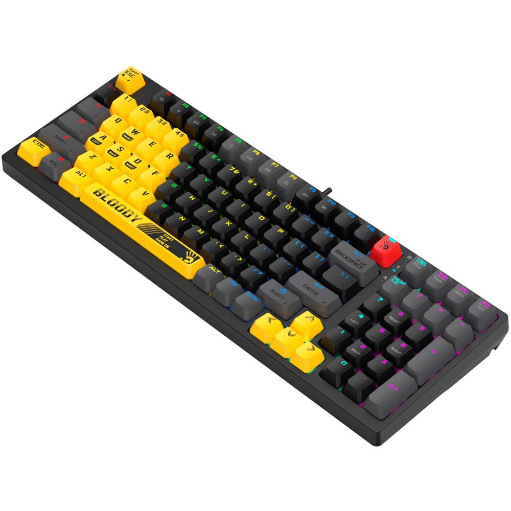 Клавиатура Bloody S98 Sports Lime - фото 5