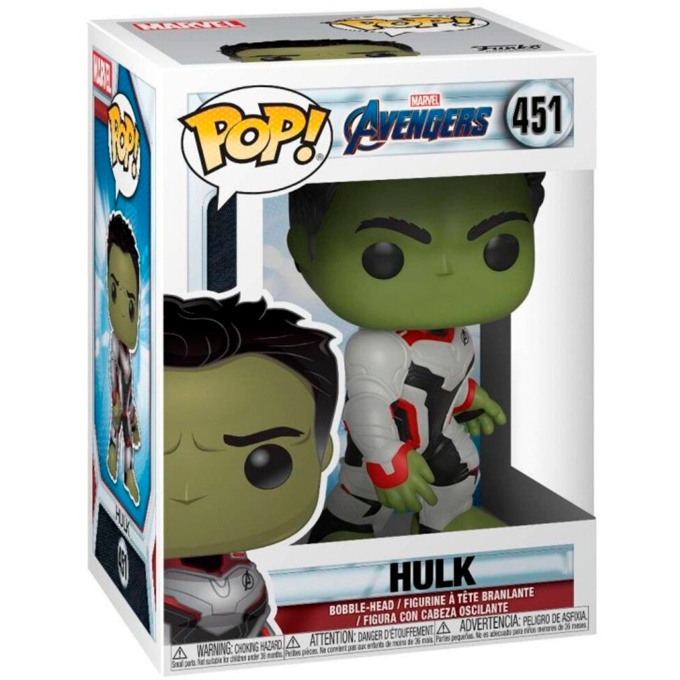 Фигурка Funko POP! Bobble Marvel Avengers Endgame Hulk - 36659 - фото 2