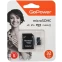 Карта памяти 32Gb MicroSD GoPower + SD адаптер (00-00025675)