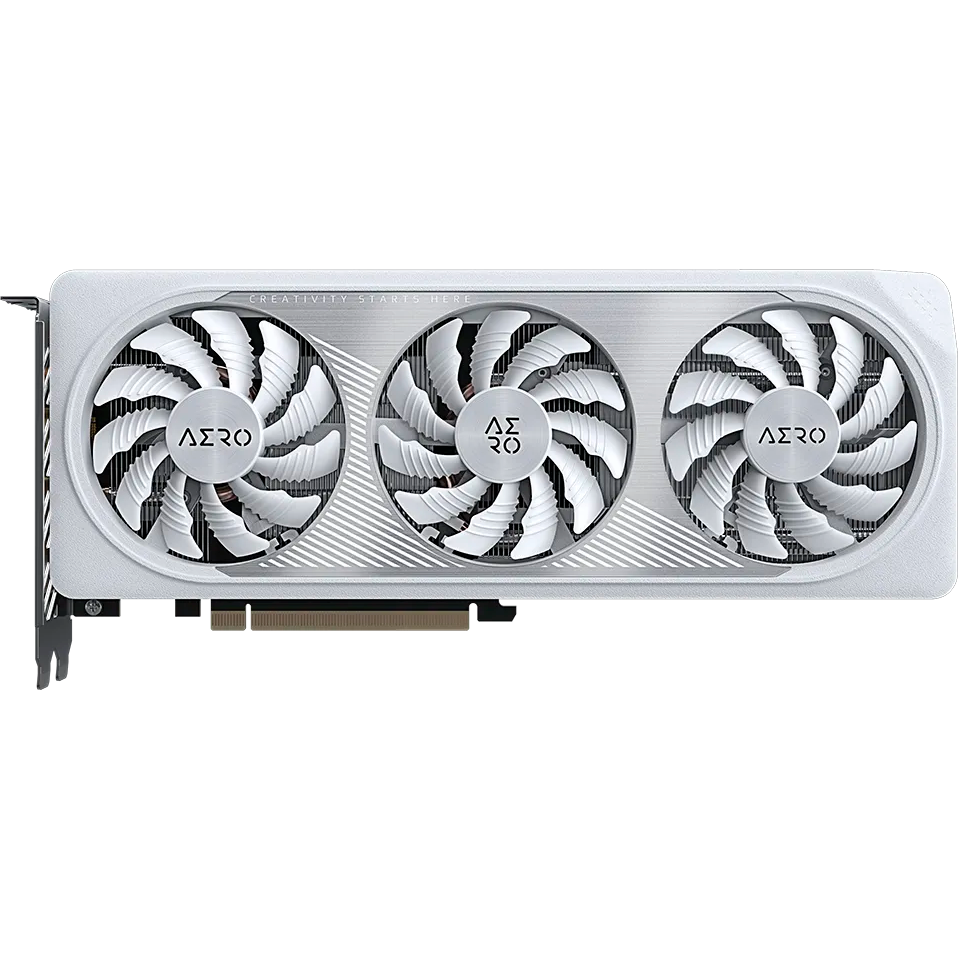 Видеокарта NVIDIA GeForce RTX 4060 Gigabyte 8Gb (GV-N4060AERO OC-8GD) - фото 3