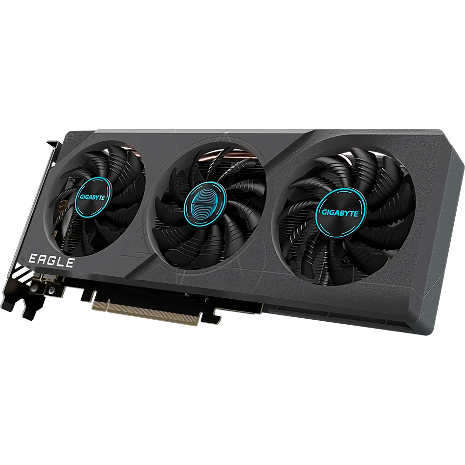 Видеокарта NVIDIA GeForce RTX 4060 Gigabyte 8Gb (GV-N4060EAGLE OC-8GD) - фото 3