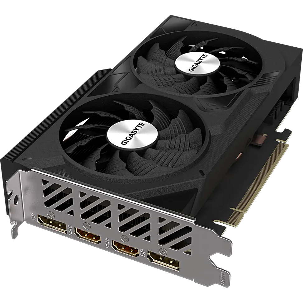 Видеокарта NVIDIA GeForce RTX 4060 Gigabyte 8Gb (GV-N4060WF2OC-8GD) - фото 2