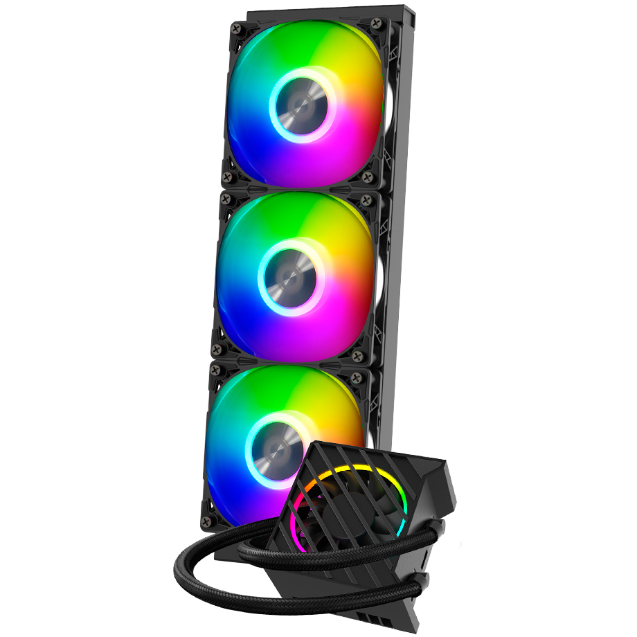 Система жидкостного охлаждения ID-COOLING DASHFLOW 360 XT - фото 2