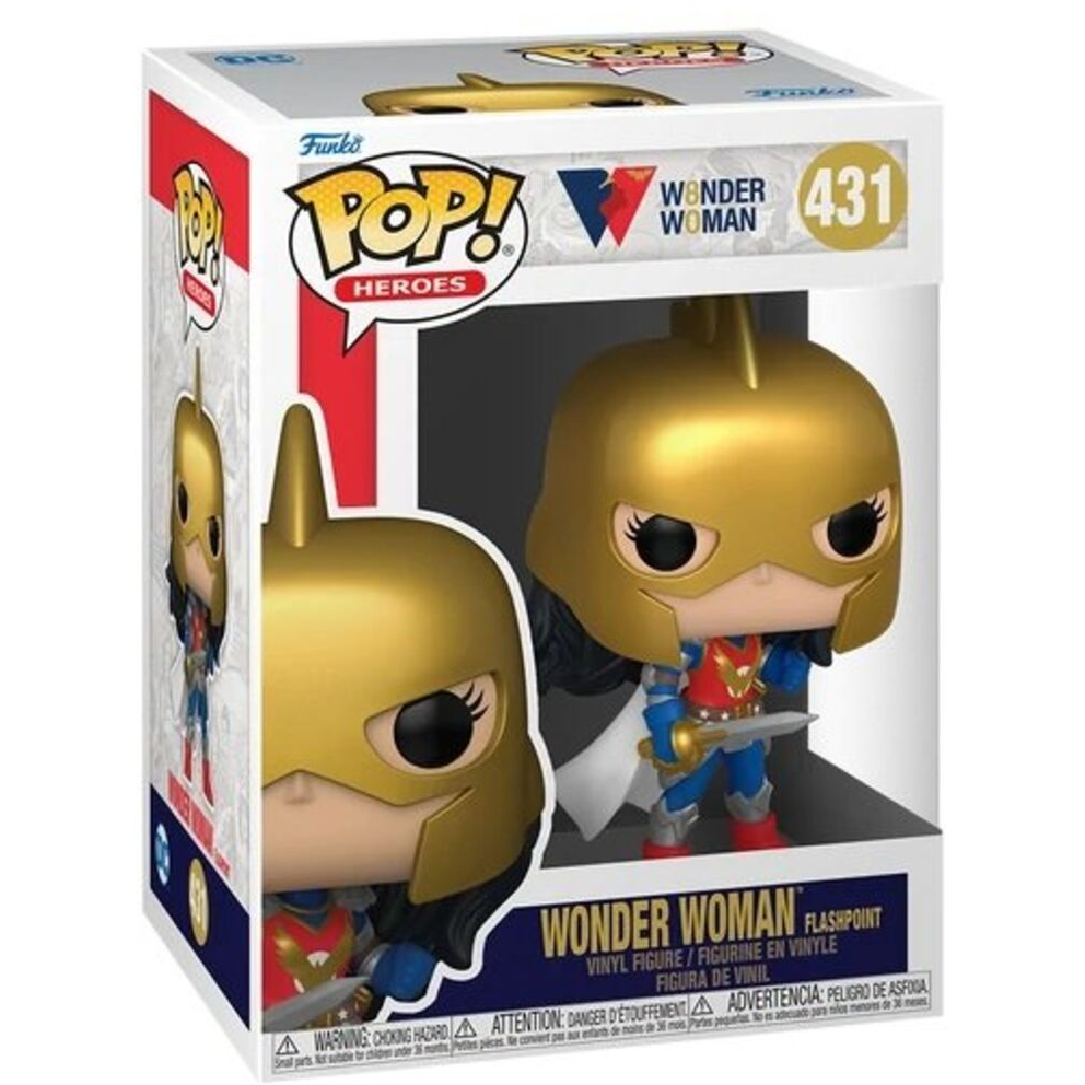 Фигурка Funko POP! Heroes DC Wonder Woman 80th Wonder Woman Flashpoint - 54994 - фото 2