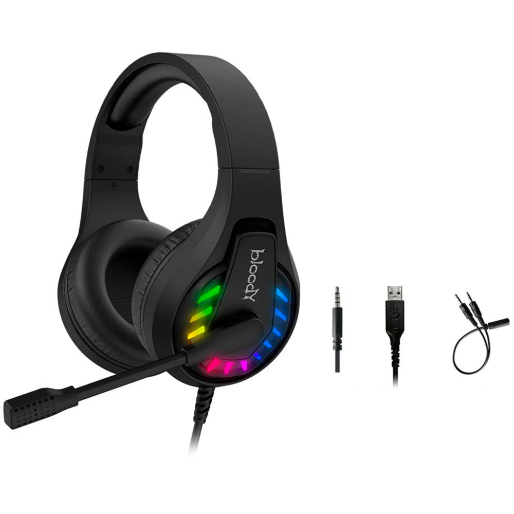 Гарнитура Bloody G230P Black - фото 5