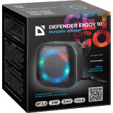 Портативная акустика Defender Enjoy 10 Black (65009)