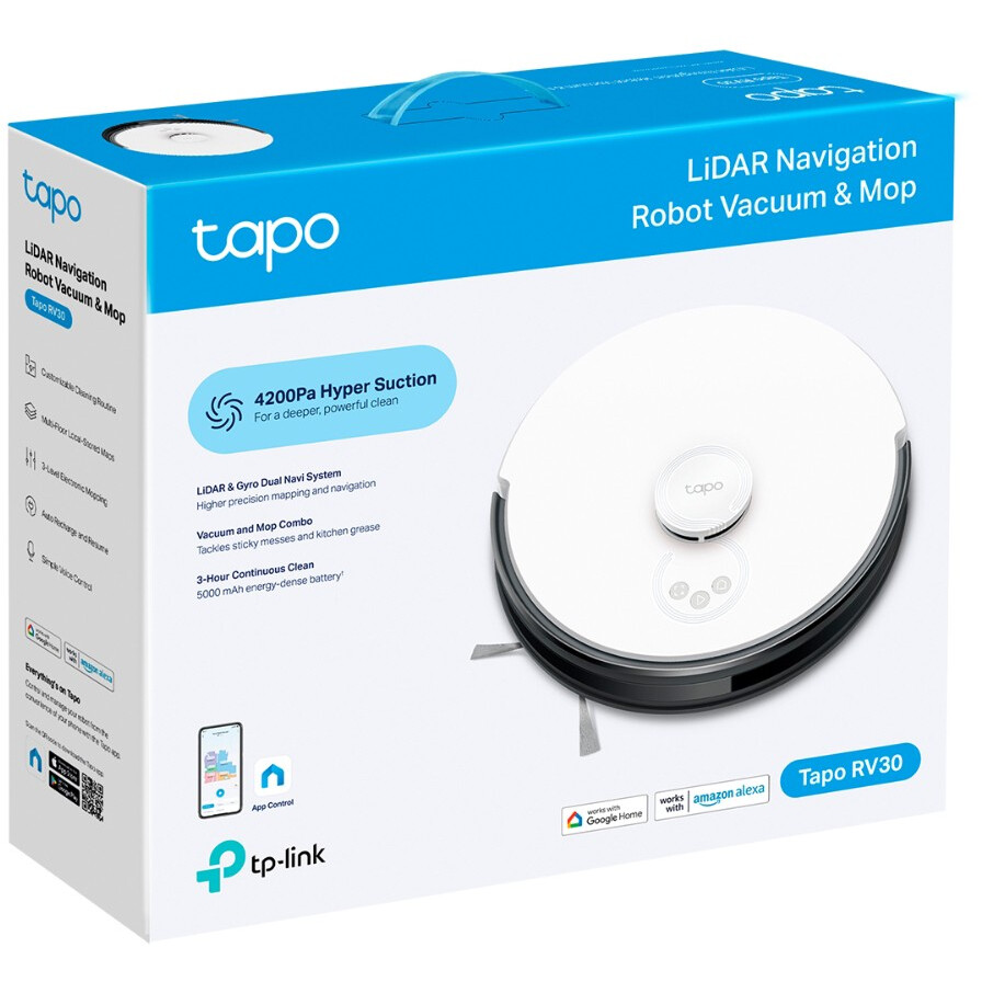 Робот-пылесос TP-Link Tapo RV30 - фото 10
