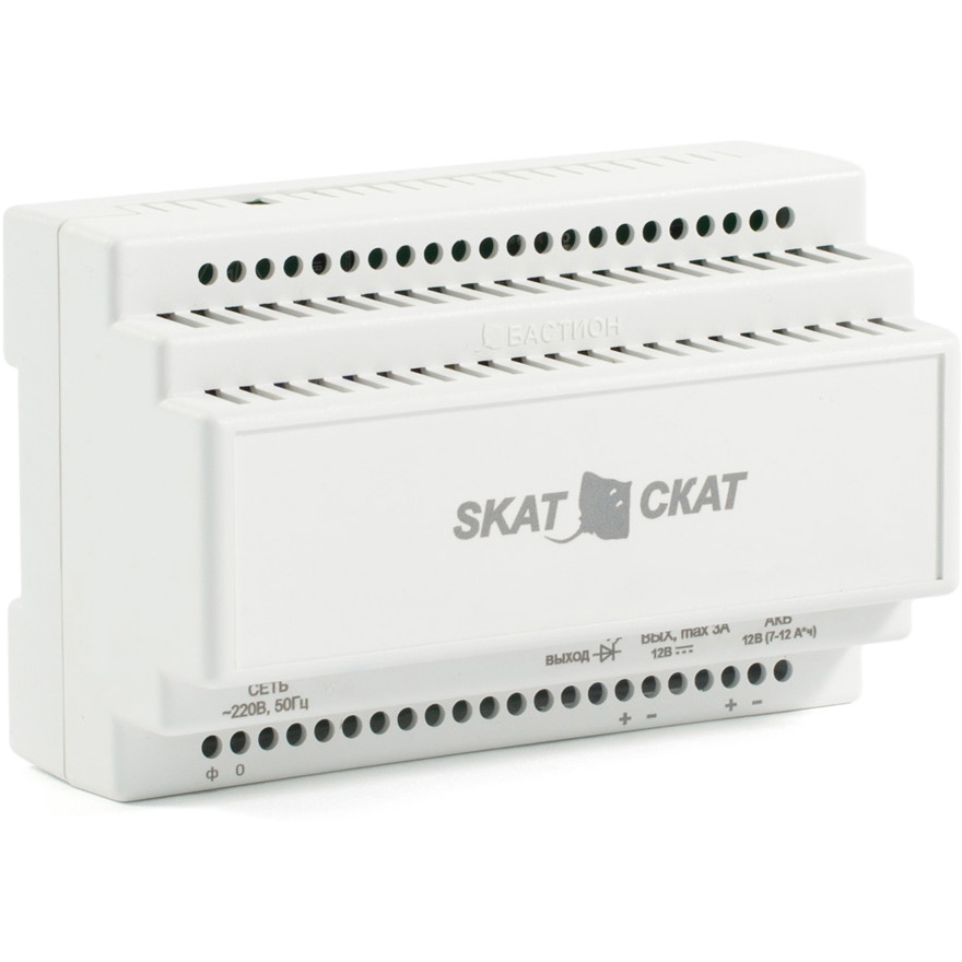 Блок бесперебойного питания Бастион SKAT-12-3.0-DIN - 580