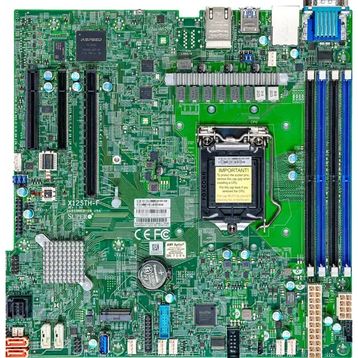 Серверная материнская плата SuperMicro X12STH-F-B