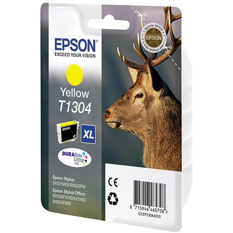 Картридж Epson C13T13044010 Yellow