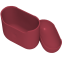 Чехол для наушников BROSCO AIRP2-SLIM-SILICON-HIBISCUS