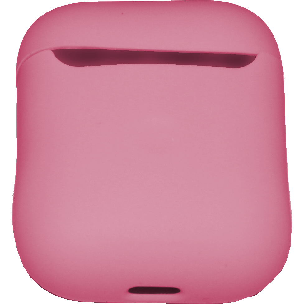 Чехол для наушников BROSCO AIRP2-SLIM-SILICON-PINK - фото 3