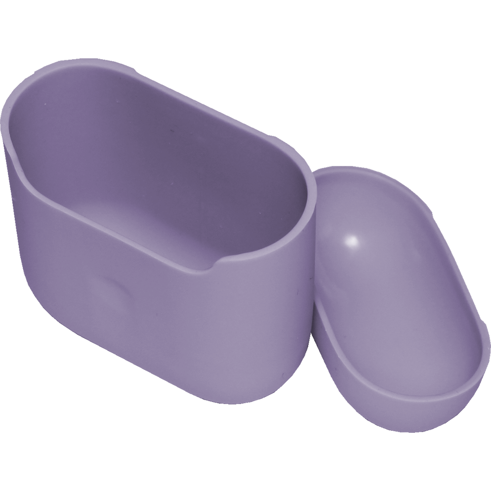 Чехол для наушников BROSCO AIRP2-SLIM-SILICON-VIOLET