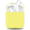 Чехол для наушников BROSCO AIRP2-SLIM-SILICON-YELLOW