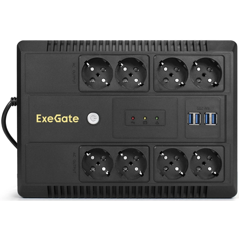 ИБП ExeGate NEO NNB-650.LED.AVR.8SH.CH - EX295011RUS - фото 2