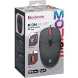 Мышь Defender Icon MB-057 Black (52057)