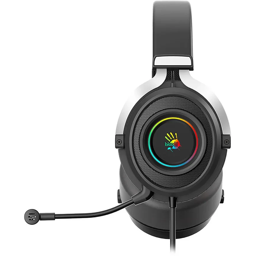 Гарнитура Bloody G535 Black Silver - фото 2