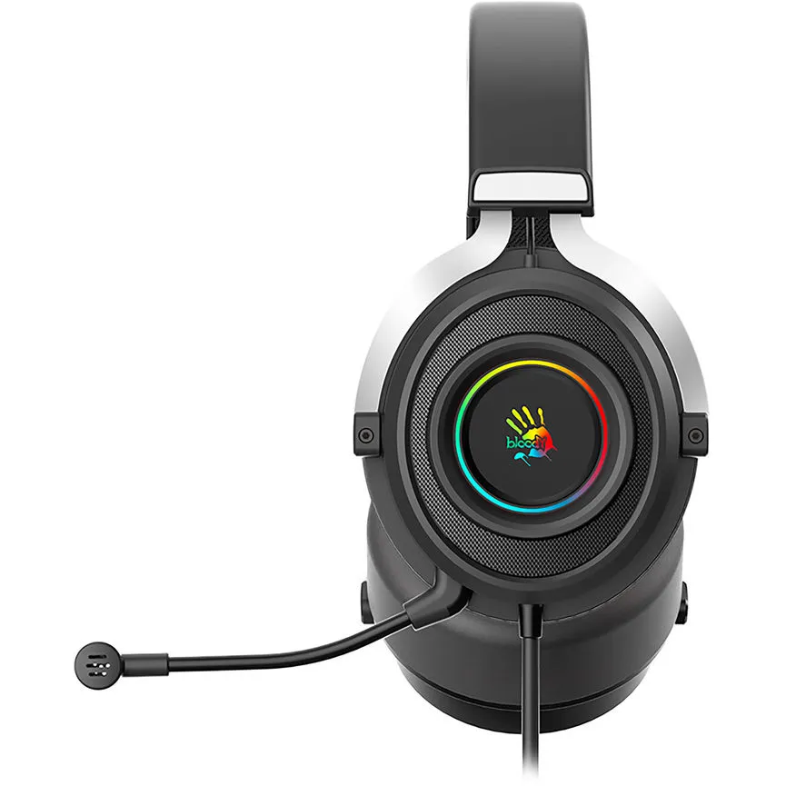 Гарнитура Bloody G535P Black Silver - фото 2