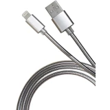 Кабель USB - Lightning, 1м, PREMIER 6-703M2 1.0S Silver