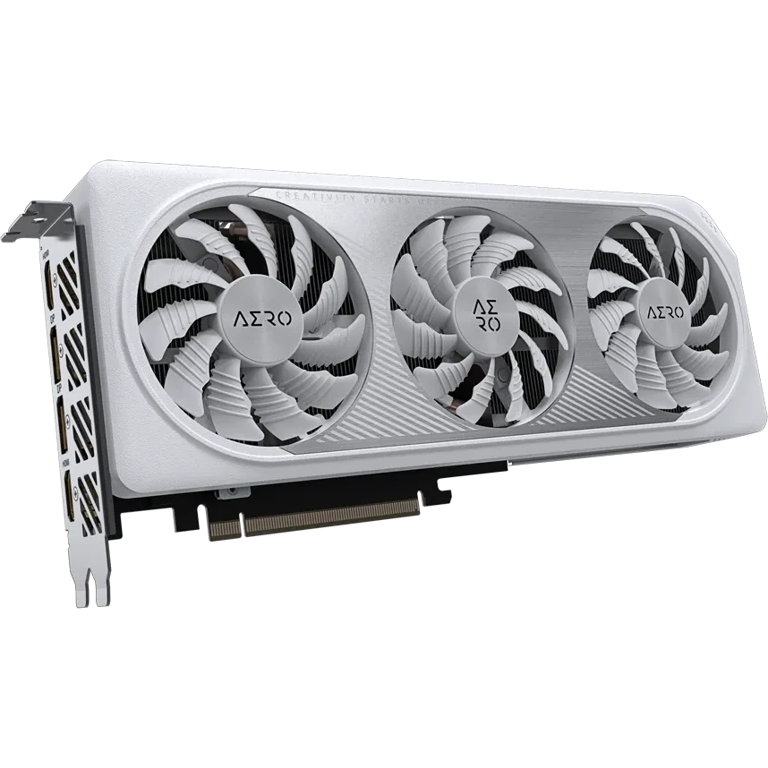 Видеокарта NVIDIA GeForce RTX 4060 Ti Gigabyte 16Gb (GV-N406TAERO OC-16GD)