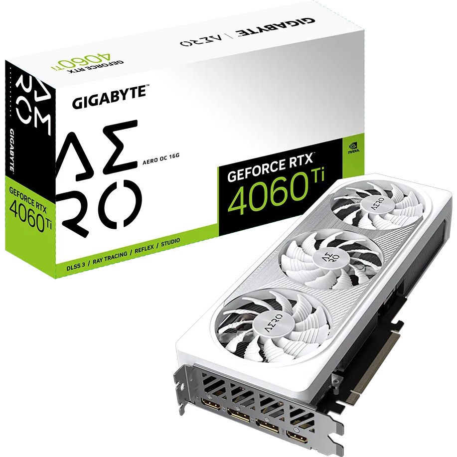 Видеокарта NVIDIA GeForce RTX 4060 Ti Gigabyte 16GB (GV-N406TAERO OC-16GD) - фото 8