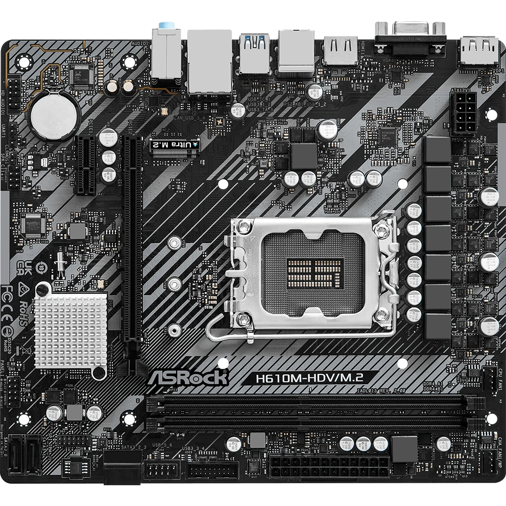 ПК Intel Core i3-14100 / Intel UHD 730 / 8 ГБ / SSD 500 ГБ